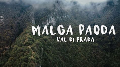 Malga PAODA • mt 1181 slm • Val di Prada (Schievenin) .